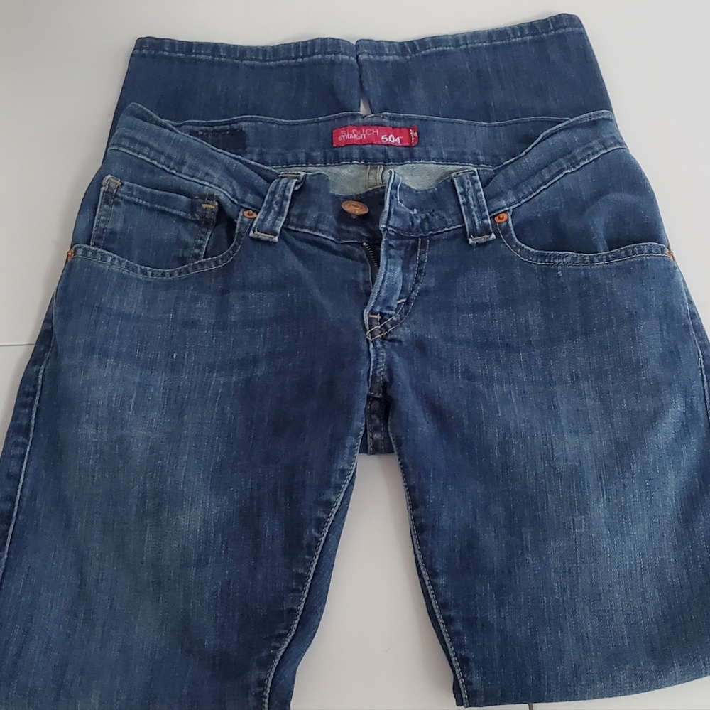 Levi Slouch Straight 504 Jeans